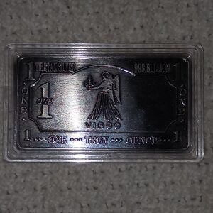 Tibetan Mint Virgo 1 Troy Oz. .999 Silver Bullion Bar